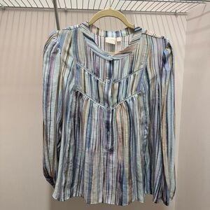 Zac & Rachel Pastel Striped Blouse